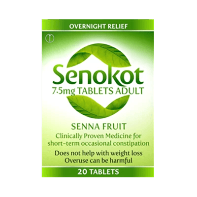 Senokot 7.5mg Tablets Adult